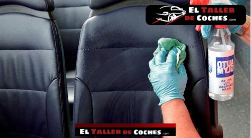 limpiar asientos de cuero auto