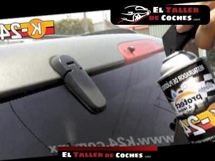 restaurador de plasticos para coches
